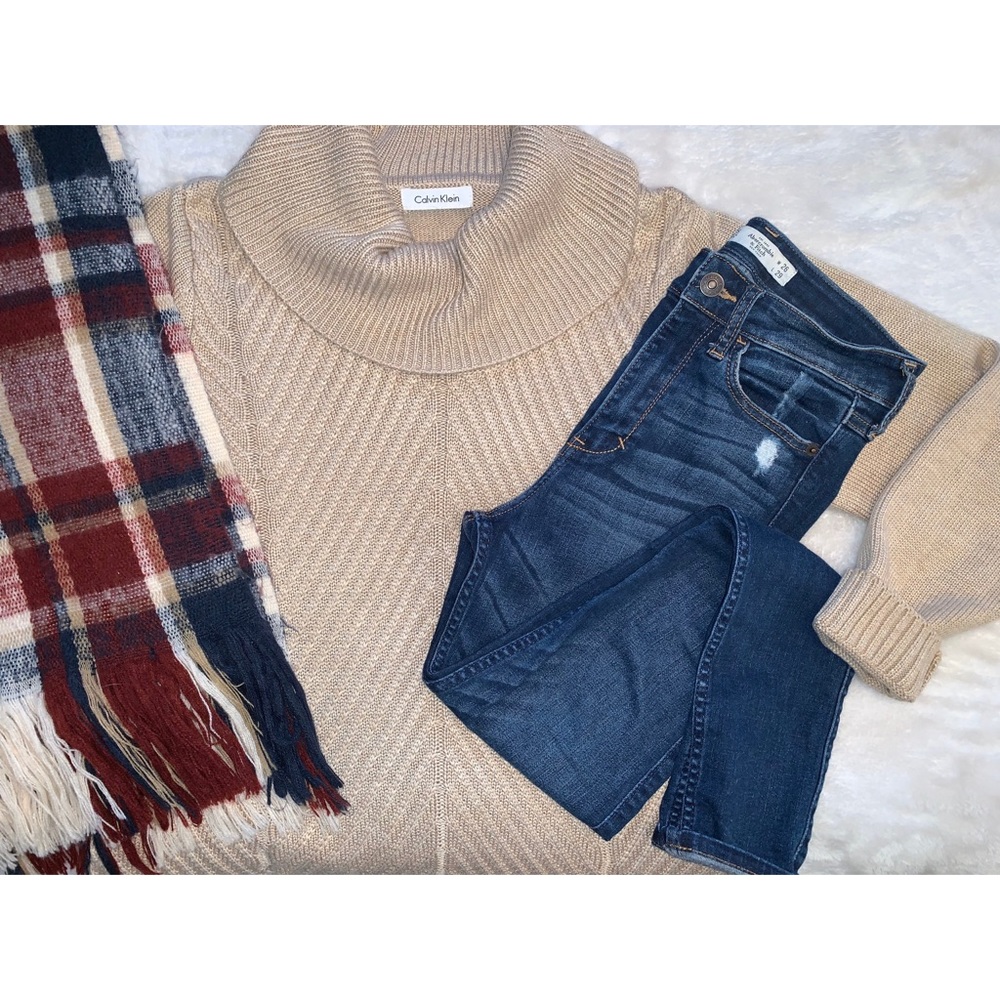 Calvin Klein Cowl Neck Sweater